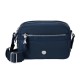SAMSONITE Bolsa de Ombro c/ 2 Comp. Karissa Evo Azul Noite | Ref. 92.155837-2165