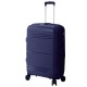 BENZI Mala de Viagem / Trolley Grande 77cm 4R BZ5749 Azul Escuro | Ref. 288.BZ5749AEC