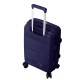 BENZI Mala de Viagem / Trolley Médio 67cm 4R BZ5749 Azul Escuro | Ref. 288.BZ5749AEB
