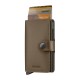 Carteira SECRID Miniwallet Matte Satin Bronze | Ref. 297.MMS-B