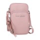 Bolsa de Tiracolo Porta Telemóvel PEPE JEANS Paola Rosa Claro | Ref. 186.7445242