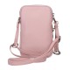 Bolsa de Tiracolo Porta Telemóvel PEPE JEANS Paola Rosa Claro | Ref. 186.7445242