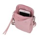 Bolsa de Tiracolo Porta Telemóvel PEPE JEANS Paola Rosa Claro | Ref. 186.7445242