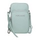 Bolsa de Tiracolo Porta Telemóvel PEPE JEANS Paola Verde Turquesa | Ref. 186.7445241