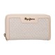 Carteira de Senhora com Fecho PEPE JEANS Clara Bege | Ref. 186.7398541