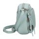 Mala de Tiracolo PEPE JEANS Paola Verde Turquesa | Ref. 186.7445541