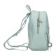 Mochila de Senhora Casual 27cm PEPE JEANS Paola Verde Turquesa | Ref. 186.7442041