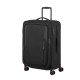 SAMSONITE Mala Viagem / Trolley Médio 67cm 4R Exp Glazed Preta | Ref. 92.159766-1041