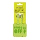 AT Pack de 2 Etiquetas de Viagem Print Hands Off | Ref. 92.160234-A984