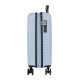 Mala de Cabine/Trolley 55cm 4R Exp. PEPE JEANS Montana Azul Claro | Ref. 186.7568643
