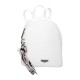 Mochila de Senhora Casual 26cm PEPE JEANS Margaret Branca | Ref. 186.7382041