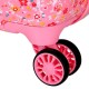 Mala de Cabine / Trolley 55cm 4R PEPE JEANS Alenka Rosa | Ref. 186.6711723