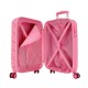 Mala de Cabine / Trolley 55cm 4R PEPE JEANS Alenka Rosa | Ref. 186.6711723