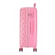 Mala de Viagem / Trolley Médio 65cm 4R Exp PEPE JEANS Alenka Rosa | Ref. 186.6711823