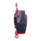 Mochila Adap. 40Cm c/ Carro Gravity of SPIDERMAN Azul Marinho | Ref. 186.42623V1