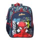 Mochila Escolar Adap. 40Cm Gravity of SPIDERMAN Azul Marinho | Ref. 186.42623F1