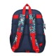Mochila Escolar Adap. 40Cm Gravity of SPIDERMAN Azul Marinho | Ref. 186.42623F1