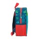 Mochila Pré-Escolar Adap. 25cm SPIDEY Dino-Webs Azul Marinho | Ref. 186.42220F1