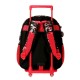 Mochila Pré-Escolar 33cm Adap. c/ Carro CARS McQueen Red Vermelha | Ref. 186.42122V1