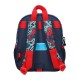 Mochila Pré-Escolar Adap. 28Cm Gravity of SPIDERMAN Azul Marinho | Ref. 186.42621F1