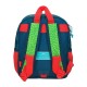 Mochila Pré-Escolar Adap. 28cm SPIDEY Dino-Webs Azul Marinho | Ref. 186.42221F1