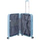 BENZI Mala de Viagem / Trolley Grande 78cm 4R BZ5910 Azul Claro | Ref. 288.BZ5910AZC