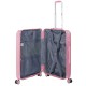 BENZI Mala de Viagem / Trolley Grande 78cm 4R BZ5910 Rosa | Ref. 288.BZ5910RC