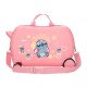 Mala Infantil 45cm 4R Easyjet STITCH You & Me Rosa | Ref. 186.4351011