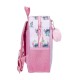 Mochila Pré-Escolar Adap. 28Cm STITCH You & Me Malva | Ref. 186.43521F1
