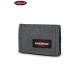 Carteira Porta-Notas com Porta-Moedas Eastpak Mod. Crew Black Denim - ref. 267.EK37177H-3
