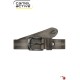 Camel Active Cinto de Pele Genuína 115cm Cinza | Ref. 9110911570 Camel Active Cinto de Pele Genuína 115cm Cinza | Ref. 9110911570