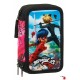 Estojo Triplo Compartimento 36 Peças Rosa LADYBUG & CAT NOIR - Ref. 248.411716857