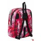 Mochila Pré-Escolar 27 cm Adaptável a Carro Rosa LADYBUG & CAT NOIR - Ref. 248.611716232-1