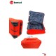 Benzi Mala de Cabine / Trolley Dobrável 51cm 2 Rodas Upright Laranja | Ref. 288.BZ502722