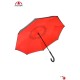 Guarda-Chuva Feminino Manual Invertido CRAZY  Preto/Vermelho Doppler - Ref. 300.73936301-1 Guarda-Chuva Feminino Manual Invertido CRAZY  Preto/Vermelho Doppler - Ref. 300.73936301-1