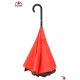 Guarda-Chuva Feminino Manual Invertido CRAZY  Preto/Vermelho Doppler - Ref. 300.73936301-2 Guarda-Chuva Feminino Manual Invertido CRAZY  Preto/Vermelho Doppler - Ref. 300.73936301-2
