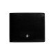 Carteira Meisterstück 10 CC com Porta-Moedas Preto Montblanc - Ref. 238.05524