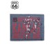 Carteira Porta-Notas Horizontal com Porta-Moedas ROUTE 66 Preto | Ref. 237.R1210301 Carteira Porta-Notas Horizontal com Porta-Moedas ROUTE 66 Preto | Ref. 237.R1210301
