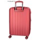 Mala de Viagem / Trolley Média 65cm 4R Exp. MOVOM Wood Vermelha | Ref. 186.5319466B