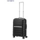 Samsonite Mala/Trolley de Cabine 4 Rodas 55cm Expansível FLUX Preto - Ref. 92CB000109-3