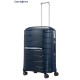 Samsonite Trolley de Viagem Médio 4 Rodas 68cm Expansível FLUX Azul  - Ref. CB000241-3