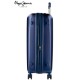 Pepe Jeans Mala/Trolley de Viagem Médio 4 Rodas Spinner 70cm Expansível CAMBRIDGE Azul - Ref. 186.5418963B-3