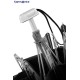 Samsonite Guarda-Chuva Dobrável Feminino Manual ALU DROP S Preto - Ref. 92CK100309-1
