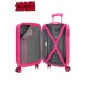 Mala/Trolley de Viagem Cabine 4 Rodas Spinner 55cm MINNIE HAPPY HELPERSS Rosa - Ref. 186.22314E1-1