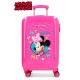 Mala/Trolley de Viagem Cabine 4 Rodas Spinner 55cm MINNIE HAPPY HELPERSS Rosa - Ref. 186.22314E1