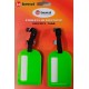 Benzi Acessórios Etiquetas de Bagagem Verde - Ref. 288.BZ4066VERD