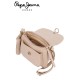 Pepe Jeans Mala de Senhora Com Pala Bege Bitmat - Ref. 186.7525561