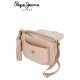 Pepe Jeans Mala de Senhora Com Pala Bege Bitmat - Ref. 186.7525561