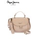 Pepe Jeans Mala de Senhora Com Pala Bege Bitmat - Ref. 186.7525561