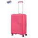 American Tourister Mala/Trolley de Viagem Médio 67cm 4 Rodas Spinner Expansível SOUNDBOX Hot Pink - Ref. 9232G00270-3 American Tourister Mala/Trolley de Viagem Médio 67cm 4 Rodas Spinner Expansível SOUNDBOX Hot Pink - Ref. 9232G00270-3